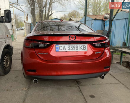 Красный Мазда 6, объемом двигателя 2.49 л и пробегом 155 тыс. км за 11500 $, фото 1 на Automoto.ua