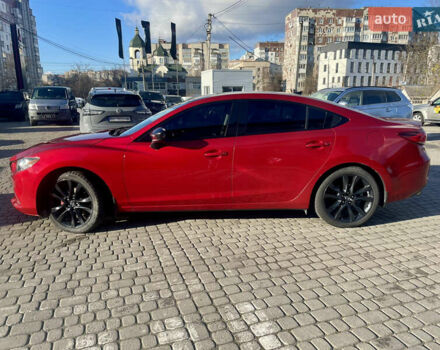 Красный Мазда 6, объемом двигателя 2.49 л и пробегом 195 тыс. км за 12300 $, фото 5 на Automoto.ua