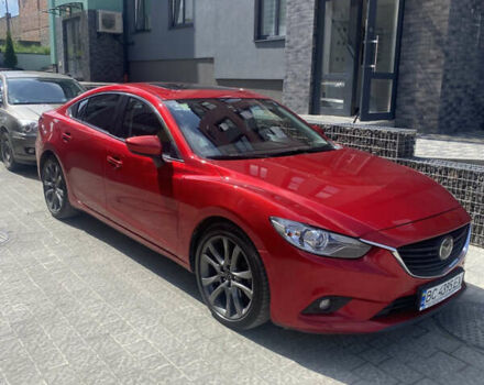 Красный Мазда 6, объемом двигателя 2.49 л и пробегом 289 тыс. км за 14000 $, фото 1 на Automoto.ua
