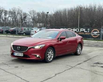 Красный Мазда 6, объемом двигателя 2.5 л и пробегом 163 тыс. км за 296 $, фото 1 на Automoto.ua