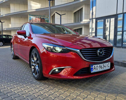 Красный Мазда 6, объемом двигателя 2.49 л и пробегом 130 тыс. км за 16700 $, фото 1 на Automoto.ua