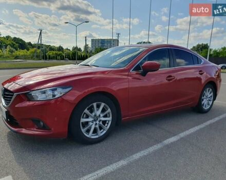 Червоний Мазда 6, об'ємом двигуна 2 л та пробігом 75 тис. км за 12500 $, фото 1 на Automoto.ua