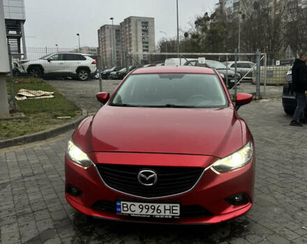 Красный Мазда 6, объемом двигателя 2.49 л и пробегом 123 тыс. км за 11500 $, фото 1 на Automoto.ua