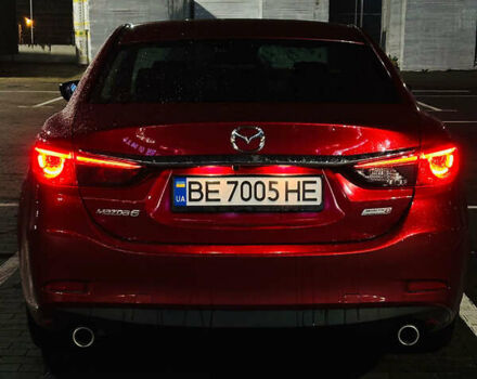 Красный Мазда 6, объемом двигателя 2.19 л и пробегом 143 тыс. км за 15300 $, фото 1 на Automoto.ua