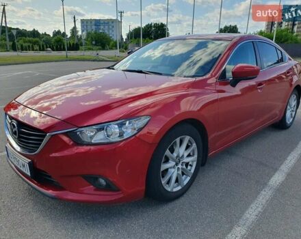 Червоний Мазда 6, об'ємом двигуна 2 л та пробігом 75 тис. км за 12500 $, фото 7 на Automoto.ua
