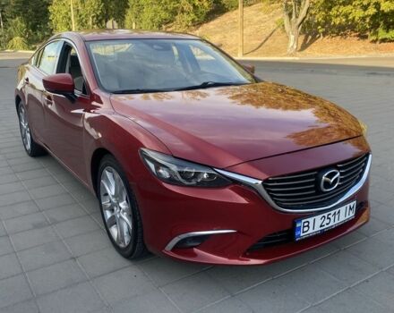 Красный Мазда 6, объемом двигателя 2.5 л и пробегом 170 тыс. км за 13999 $, фото 1 на Automoto.ua