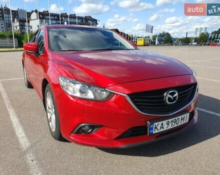 Красный Мазда 6, объемом двигателя 2 л и пробегом 75 тыс. км за 13600 $, фото 2 на Automoto.ua