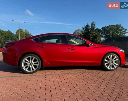 Красный Мазда 6, объемом двигателя 2.49 л и пробегом 205 тыс. км за 15200 $, фото 1 на Automoto.ua
