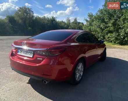 Красный Мазда 6, объемом двигателя 2.19 л и пробегом 53 тыс. км за 16500 $, фото 1 на Automoto.ua
