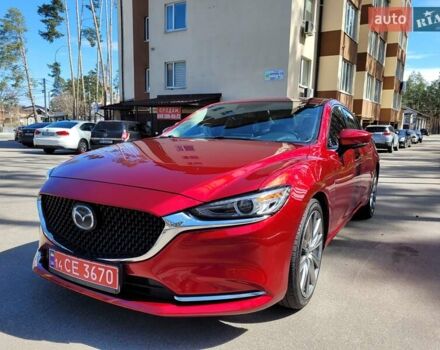 Красный Мазда 6, объемом двигателя 2.49 л и пробегом 124 тыс. км за 19900 $, фото 1 на Automoto.ua