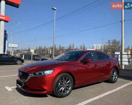 Красный Мазда 6, объемом двигателя 2 л и пробегом 47 тыс. км за 23000 $, фото 1 на Automoto.ua