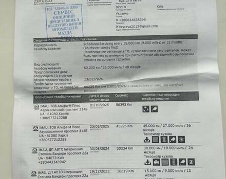 Красный Мазда 6, объемом двигателя 2.49 л и пробегом 60 тыс. км за 24200 $, фото 20 на Automoto.ua