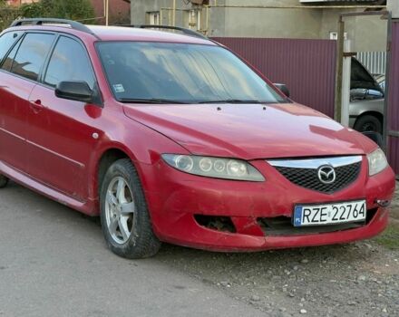 Червоний Мазда 6, об'ємом двигуна 2 л та пробігом 300 тис. км за 850 $, фото 1 на Automoto.ua