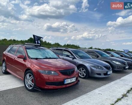 Червоний Мазда 6, об'ємом двигуна 2 л та пробігом 360 тис. км за 6800 $, фото 2 на Automoto.ua