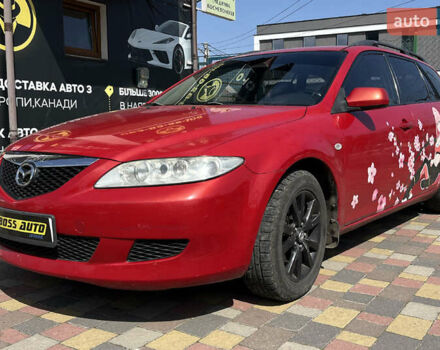 Красный Мазда 6, объемом двигателя 2 л и пробегом 240 тыс. км за 3300 $, фото 2 на Automoto.ua