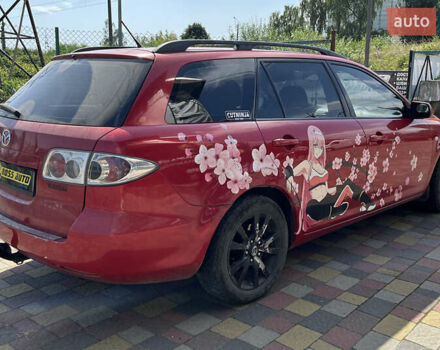Красный Мазда 6, объемом двигателя 2 л и пробегом 240 тыс. км за 3300 $, фото 6 на Automoto.ua