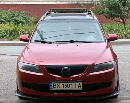 Червоний Мазда 6, об'ємом двигуна 2 л та пробігом 360 тис. км за 6800 $, фото 3 на Automoto.ua