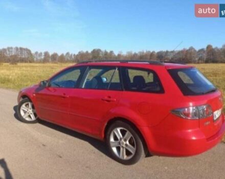 Красный Мазда 6, объемом двигателя 2 л и пробегом 367 тыс. км за 5000 $, фото 1 на Automoto.ua