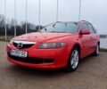 Красный Мазда 6, объемом двигателя 2 л и пробегом 275 тыс. км за 4000 $, фото 1 на Automoto.ua