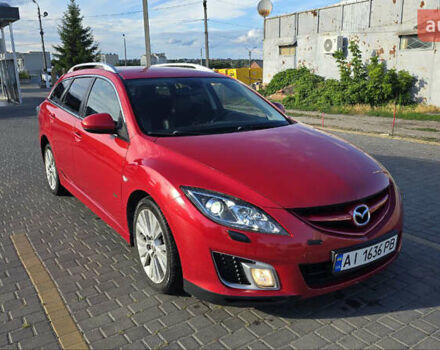 Красный Мазда 6, объемом двигателя 2.18 л и пробегом 440 тыс. км за 6750 $, фото 2 на Automoto.ua
