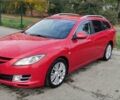 Красный Мазда 6, объемом двигателя 2.2 л и пробегом 225 тыс. км за 6100 $, фото 1 на Automoto.ua