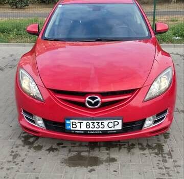 Красный Мазда 6, объемом двигателя 2.2 л и пробегом 225 тыс. км за 6100 $, фото 9 на Automoto.ua