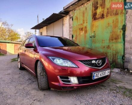 Красный Мазда 6, объемом двигателя 2.18 л и пробегом 311 тыс. км за 6999 $, фото 2 на Automoto.ua