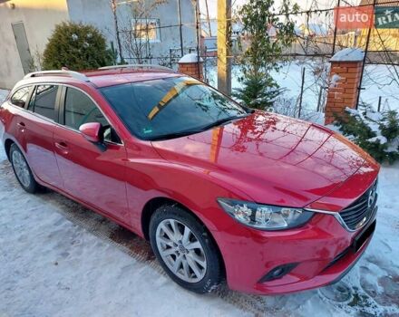 Красный Мазда 6, объемом двигателя 2.18 л и пробегом 178 тыс. км за 12300 $, фото 1 на Automoto.ua