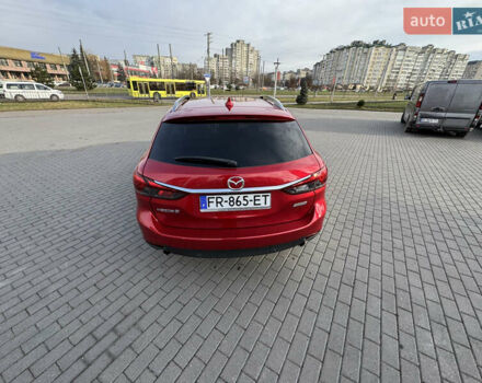 Червоний Мазда 6, об'ємом двигуна 2.2 л та пробігом 223 тис. км за 13050 $, фото 2 на Automoto.ua