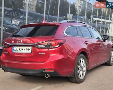 Красный Мазда 6, объемом двигателя 2.2 л и пробегом 161 тыс. км за 14900 $, фото 3 на Automoto.ua