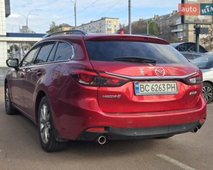 Красный Мазда 6, объемом двигателя 2.2 л и пробегом 161 тыс. км за 14900 $, фото 4 на Automoto.ua