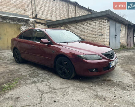 Красный Мазда 6, объемом двигателя 2 л и пробегом 220 тыс. км за 5000 $, фото 4 на Automoto.ua