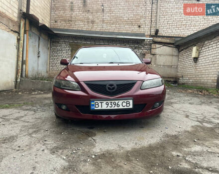 Красный Мазда 6, объемом двигателя 2 л и пробегом 220 тыс. км за 5000 $, фото 1 на Automoto.ua