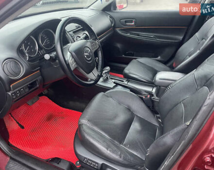 Красный Мазда 6, объемом двигателя 2 л и пробегом 220 тыс. км за 5000 $, фото 16 на Automoto.ua