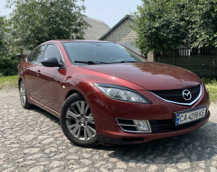 Красный Мазда 6, объемом двигателя 2.2 л и пробегом 376 тыс. км за 6500 $, фото 1 на Automoto.ua