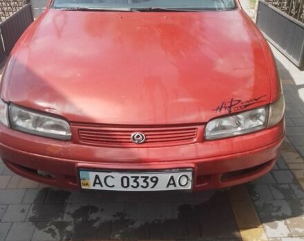 Красный Мазда 6, объемом двигателя 1.8 л и пробегом 294 тыс. км за 1500 $, фото 1 на Automoto.ua