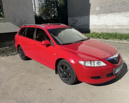 Красный Мазда 6, объемом двигателя 2 л и пробегом 370 тыс. км за 3100 $, фото 1 на Automoto.ua