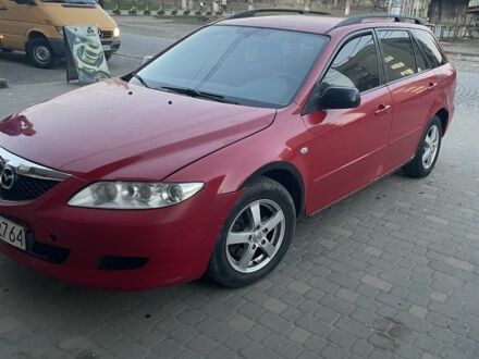 Красный Мазда 6, объемом двигателя 2 л и пробегом 373 тыс. км за 1700 $, фото 1 на Automoto.ua