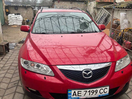 Красный Мазда 6, объемом двигателя 2 л и пробегом 300 тыс. км за 3200 $, фото 1 на Automoto.ua