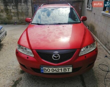 Красный Мазда 6, объемом двигателя 2 л и пробегом 410 тыс. км за 2500 $, фото 1 на Automoto.ua