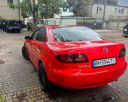 Красный Мазда 6, объемом двигателя 2 л и пробегом 280 тыс. км за 4500 $, фото 1 на Automoto.ua