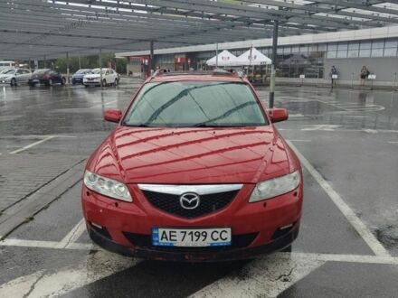 Красный Мазда 6, объемом двигателя 2 л и пробегом 258 тыс. км за 2700 $, фото 1 на Automoto.ua
