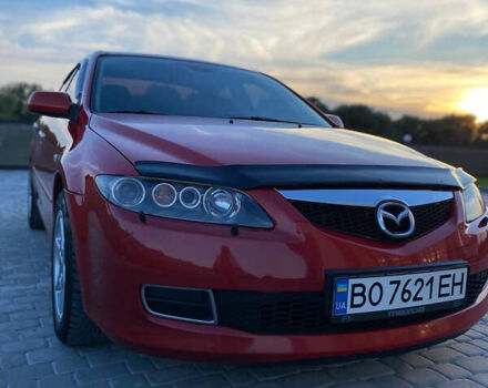 Красный Мазда 6, объемом двигателя 1.8 л и пробегом 262 тыс. км за 5300 $, фото 1 на Automoto.ua