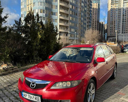 Червоний Мазда 6, об'ємом двигуна 2 л та пробігом 350 тис. км за 4500 $, фото 1 на Automoto.ua