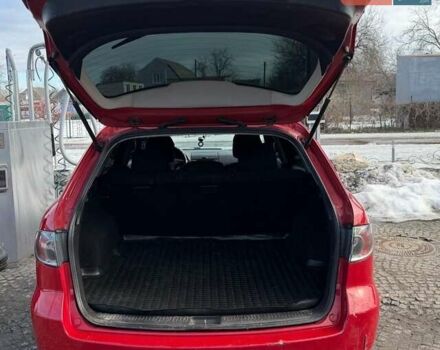 Красный Мазда 6, объемом двигателя 2 л и пробегом 267 тыс. км за 5500 $, фото 1 на Automoto.ua