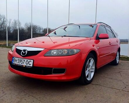 Червоний Мазда 6, об'ємом двигуна 2 л та пробігом 275 тис. км за 4000 $, фото 1 на Automoto.ua