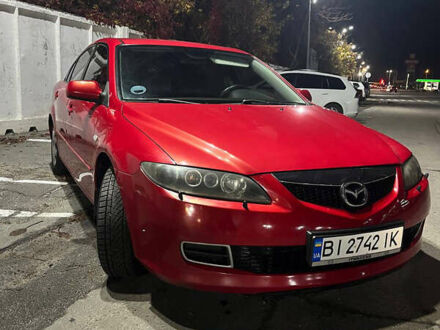 Мазда 6 2006 в Полтаве на Automoto.ua Красный Мазда 6, объемом двигателя 2 л и пробегом 197 тыс. км за 5500 $, фото 1 на Automoto.ua