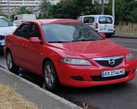 Красный Мазда 6, объемом двигателя 2 л и пробегом 232 тыс. км за 3500 $, фото 1 на Automoto.ua