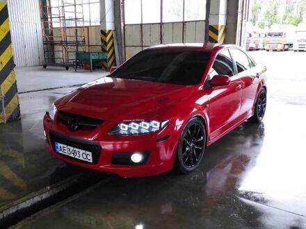 Мазда 6 2006 в Днепре (Днепропетровске) на Automoto.ua Красный Мазда 6, объемом двигателя 2.3 л и пробегом 159 тыс. км за 7500 $, фото 1 на Automoto.ua