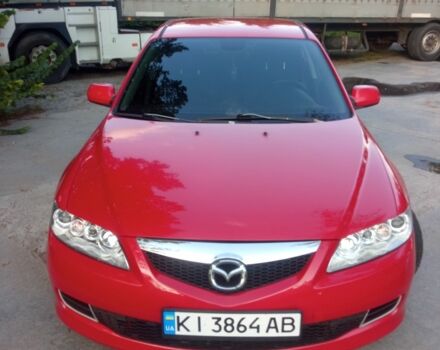 Красный Мазда 6, объемом двигателя 2 л и пробегом 360 тыс. км за 3700 $, фото 1 на Automoto.ua